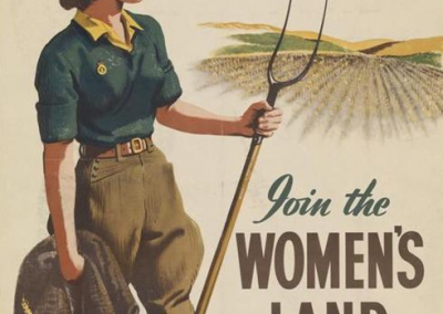 Land Army Girls in WG