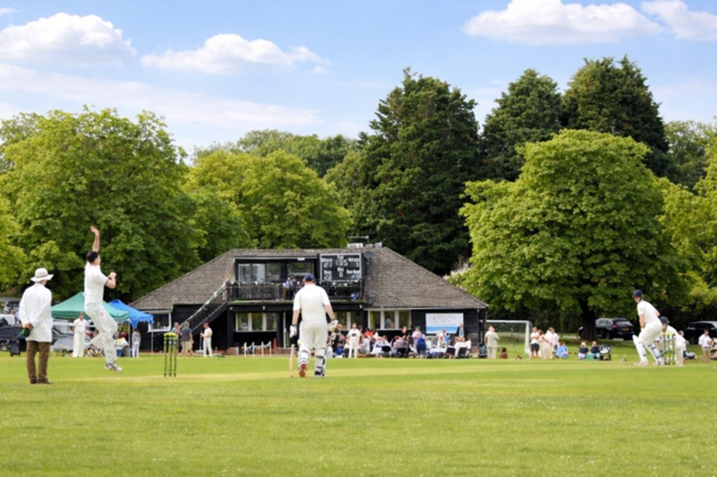 Cricket match on the Green